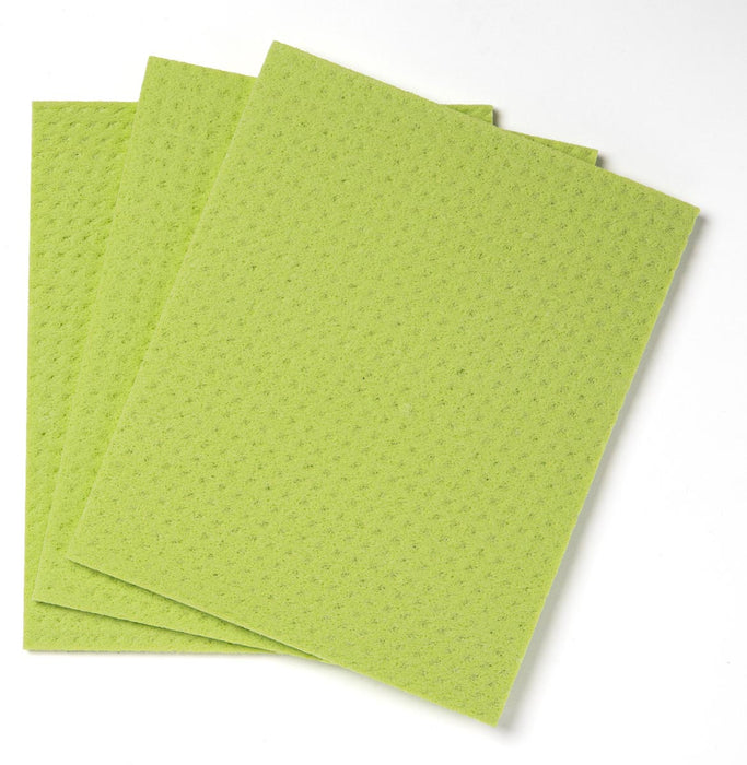 Mr. Eco vaatdoekjes ft 19,5 x 16,5 cm, van plantaardige cellulose, pak van 3 stuks - OfficeTown