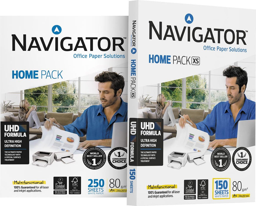 Navigator Home Pack XS printpapier ft A4,80 g, pak van 150 vel - OfficeTown