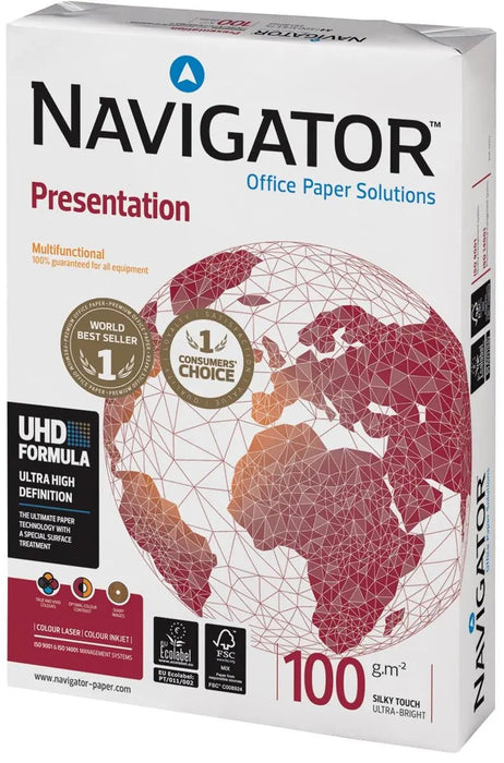 Navigator Presentatiepapier A4, 100 g, 500 vellen - OfficeTown