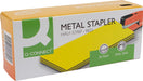 Nietmachine Q - CONNECT half strip, 20 vellen, metaal, rood - OfficeTown