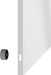 Nobo Infinity randloos whiteboard, staal, magnetisch, 60 x 90 cm - OfficeTown