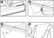 Nobo Instant whiteboardfolie, ft 60 x 80 cm, rol van 25 vellen, wit, geruit - OfficeTown