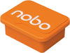 Nobo magneetsets voor whiteboard, pak van 4 met oranje magneten - OfficeTown