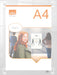 Nobo Premium Plus Acryl Informatiebord verplaatsbaar, wandgemonteerd, A4 - formaat met zuignapbevestiging - OfficeTown