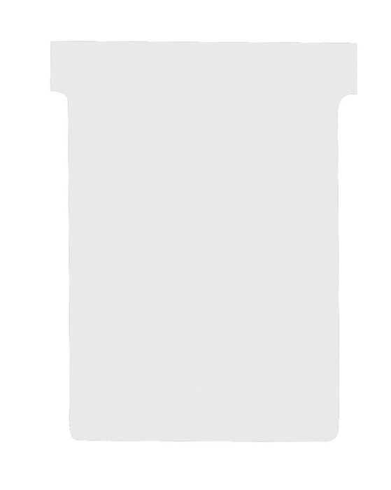 Nobo T - planbordkaarten 100 stuks, index 3, ft 120 x 92 mm, wit met 170 g/m² grammage - OfficeTown