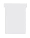 Nobo T - planbordkaarten 100 stuks, index 3, ft 120 x 92 mm, wit met 170 g/m² grammage - OfficeTown