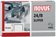 Novus nietjes 24/8 super, verzinkt - OfficeTown