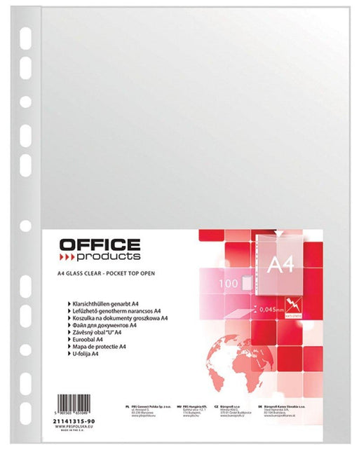 Office products showtas, A4, 45 microns, pak van 100 stuks - OfficeTown