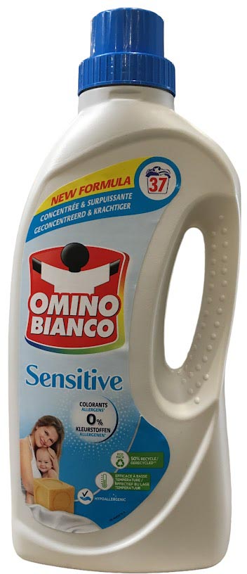 Omino Bianco Sensitive wasmiddel, 37 doseringen, fles van 1,48 l - OfficeTown
