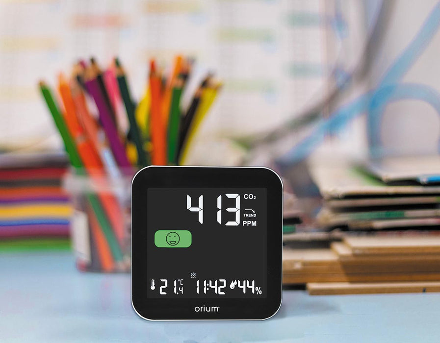 Orium deur Cep professionele CO2 - meter voor ruimtes tot 75 m² met LCD - scherm - OfficeTown