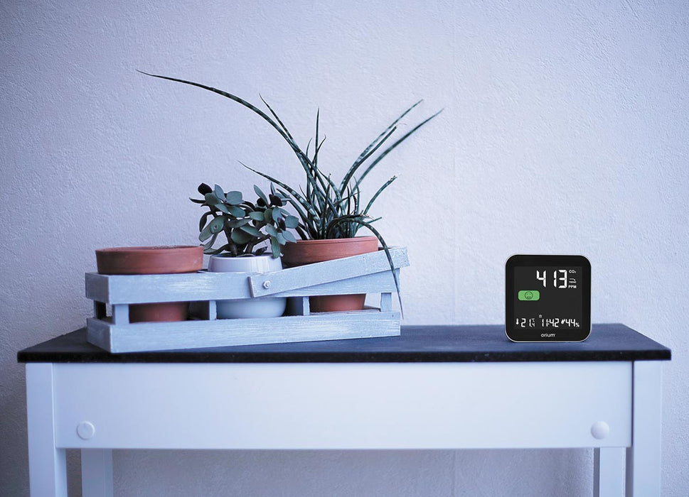 Orium deur Cep professionele CO2 - meter voor ruimtes tot 75 m² met LCD - scherm - OfficeTown