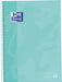 Oxford School Touch Europeanbook spiraalblok, ft A4+, 160 bladzijden, geruit 5 mm, pastel turquoise - OfficeTown