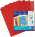 OXFORD Shine L - map, 10 stuks, rood, ft A4, 120 micron - OfficeTown