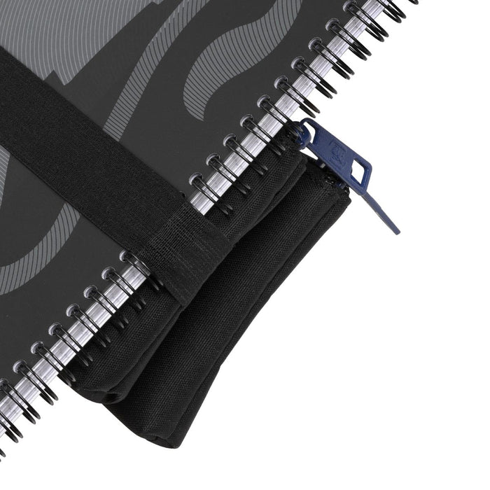 Oxford Stand - Up etui zwart met pennenhouder - OfficeTown