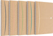 Oxford Touareg spiraalschrift, 180 bladzijden, ft A4, gelijnd, geassorteerde kleuren - OfficeTown
