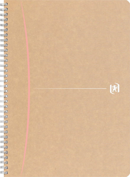 Oxford Touareg spiraalschrift, 180 bladzijden, ft A4, gelijnd, geassorteerde kleuren - OfficeTown