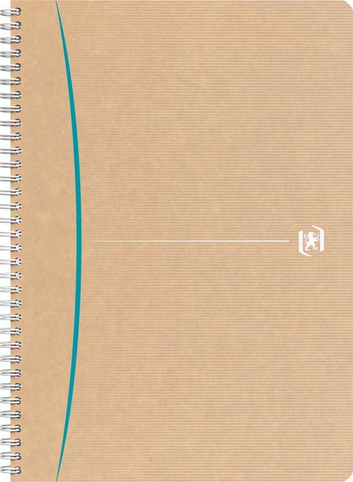 Oxford Touareg spiraalschrift, 180 bladzijden, ft A4, gelijnd, geassorteerde kleuren - OfficeTown