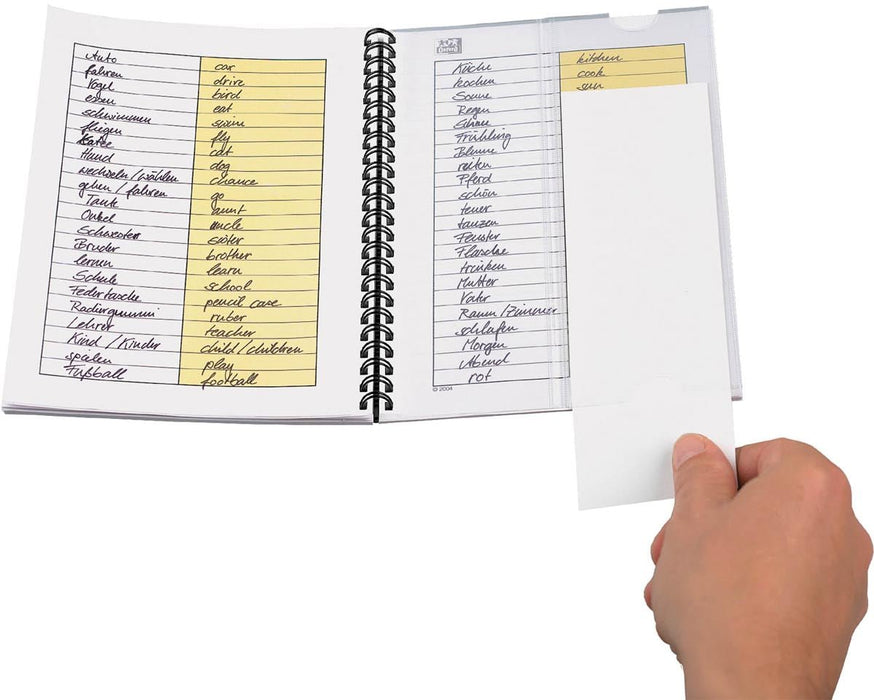 Oxford Woordenschat Coach notitieboek, ft A5, 48 vellen, gelinieerd, assorti - kleuren - OfficeTown