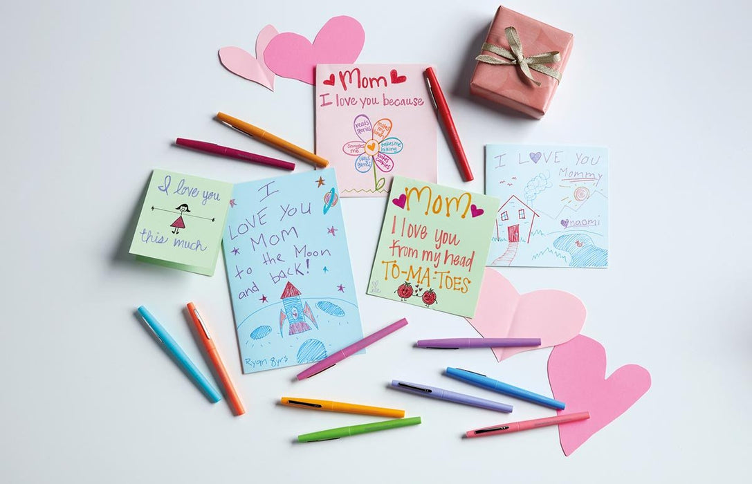 Paper Mate viltstift Flair Retro, blister van 16 stuks - OfficeTown