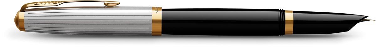 Parker 51 Premium vulpen fijn, zwart GT - OfficeTown