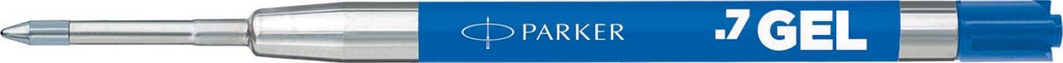 Parker gelvulling voor balpen medium, 0,7 mm, blauw, blister van 2 stuks - OfficeTown