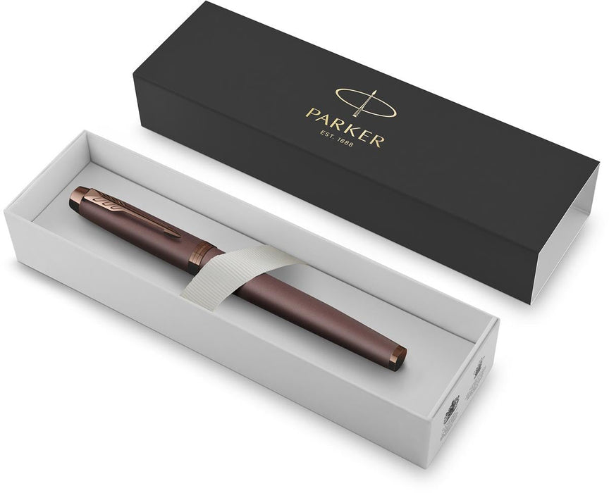 Parker IM Monochrome roller Bordeaux, fijn, giftbox - OfficeTown