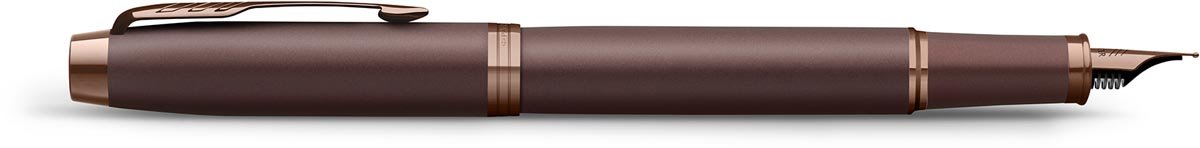 Parker IM Monochrome vulpen Bordeaux, fijn, giftbox - OfficeTown