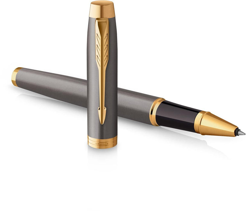 Parker IM Premium roller, grijs GT, fijn, giftbox - OfficeTown