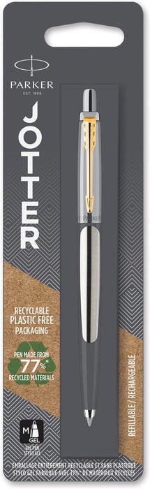 Parker Jotter Gelroller Roestvrij Staal GT, op blister - OfficeTown