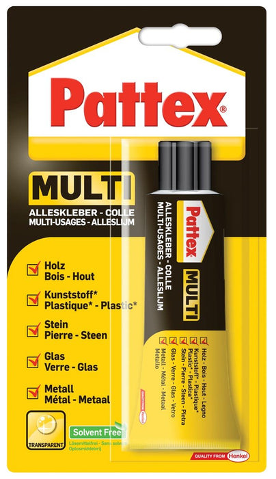 Pattex alleslijm Multi, tube van 50 g met extra sterke formule - OfficeTown