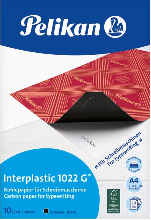 Pelikan carbonpapier Interplastic, etui van 10 vel - OfficeTown