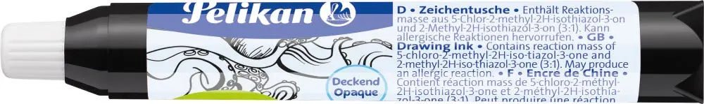 Pelikan Oost - Indische inkt zwart, tube van 9 ml - OfficeTown
