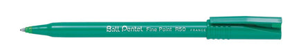 Pentel Roller Ball R50/R56 groen, medium schrift - OfficeTown