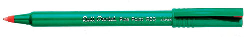Pentel Roller Ball R50/R56 rood, medium schrift - OfficeTown