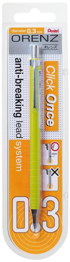 Pentel vulpotlood Orenz 0,3 mm met revolutionaire technologie - OfficeTown