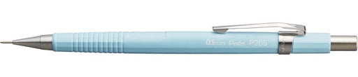 Pentel vulpotlood voor potloodstiften: 0,5 mm, pastel blauwe houder 12 stuks - OfficeTown