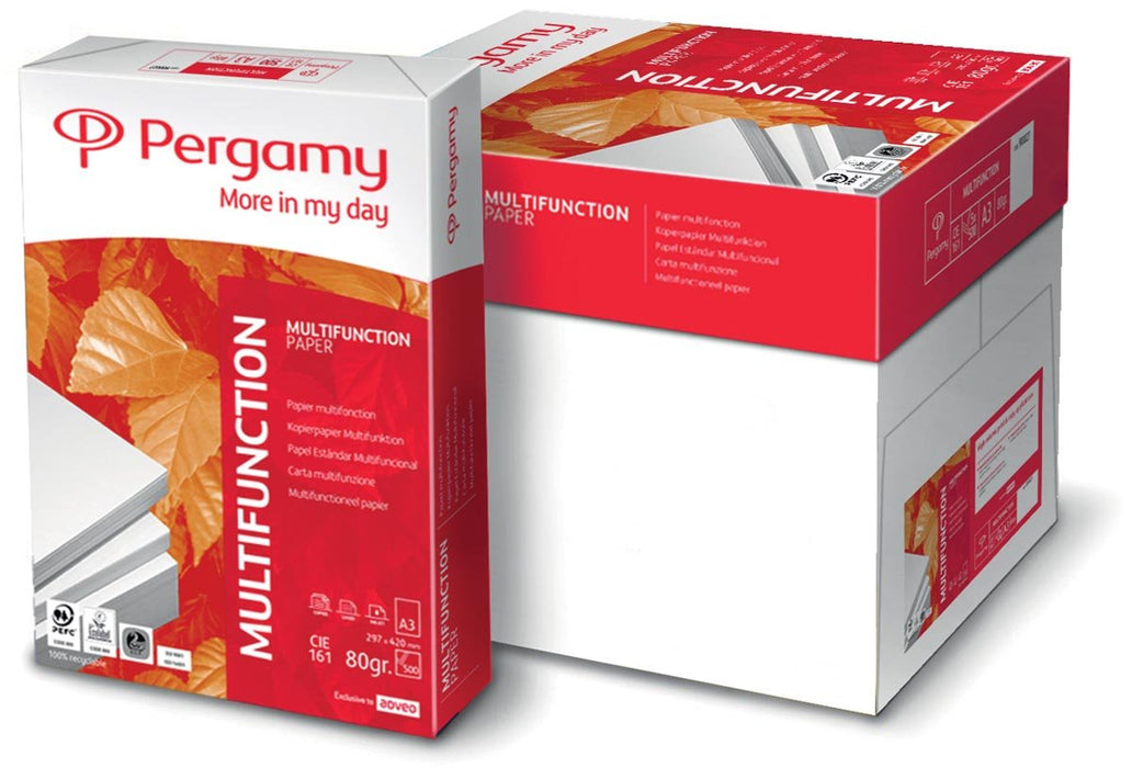 Pergamy Multifunction printpapier ft A3, 80 g, pak van 500 vel - OfficeTown