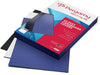 Pergamy omslagen, ft A4, karton glanzend, 250 micron, pak van 100 stuks, zwart - OfficeTown