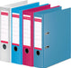 Pergamy ordner, voor ft A4, volledig uit PP, rug van 8 cm, geassorteerde kleuren 10 stuks - OfficeTown
