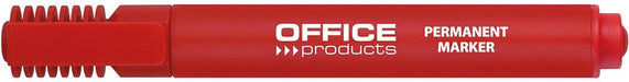 Permanente marker 1 - 5 mm, beitelpunt, rood 12 stuks - OfficeTown