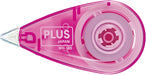 Plus correctieroller Mini Pastel, 6 m x 5 mm, display van 50 stuks in geassorteerde kleuren - OfficeTown