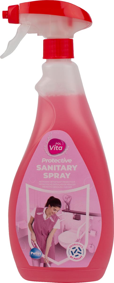 Polvita Probiotische Beschermende Sanitairreiniger, spray van 750 ml - OfficeTown