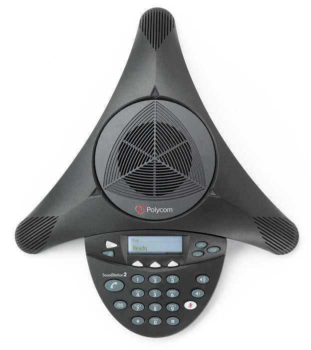 Polycom SoundStation2 Conferentietelefoon met Uitstekende Spraakkwaliteit - OfficeTown