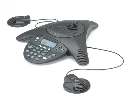 Polycom SoundStation2 Conferentietelefoon met Uitstekende Spraakkwaliteit - OfficeTown