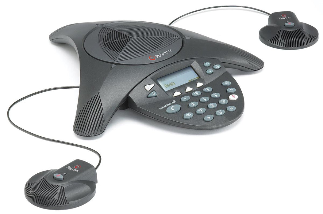 Polycom SoundStation2 Conferentietelefoon met Uitstekende Spraakkwaliteit - OfficeTown