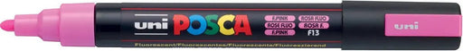 Posca verfstift PC - 5M fluor roze - OfficeTown