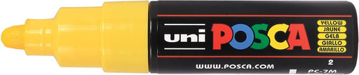 Posca verfstift PC - 7M geel met waterbasis en gepigmenteerde inkt - OfficeTown