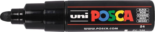 Posca verfstift PC - 7M inktzwart met waterbasis - OfficeTown