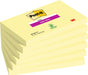 Post - it Super Sticky notes, 90 vel, ft 76 x 127 mm, pak van 6 blokken, kanariegeel - OfficeTown