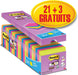 Post - it Super Sticky Notes, 90 vellen, afm. 76 x 76 mm, assortiment kleuren, verpakking van 21 blokken + 3 gratis - OfficeTown